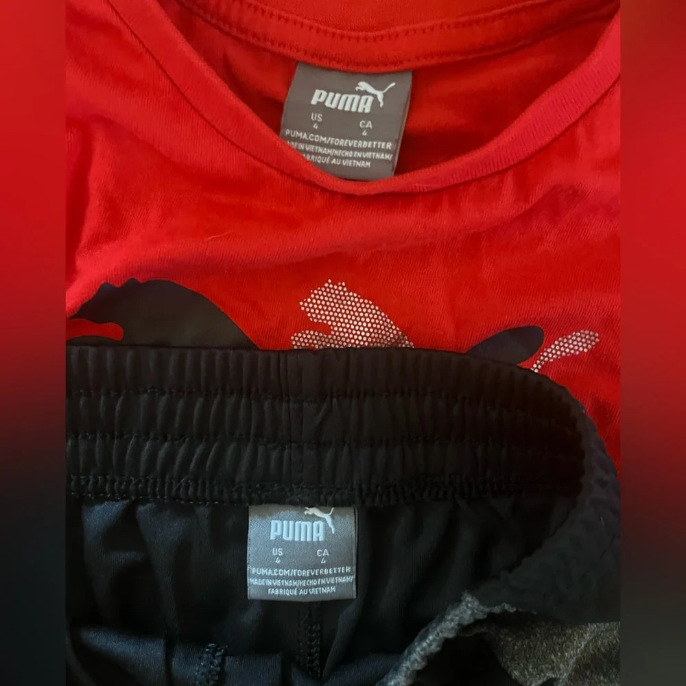 Boys Outfits Bundle 4  Kids Headquarters Puma Warm Weather Nice Casual Athletic - Picture 5 of 6